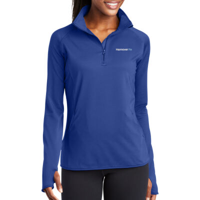 Ladies Sport Wick Stretch 1/4 Zip Pullover - LST850 Thumbnail